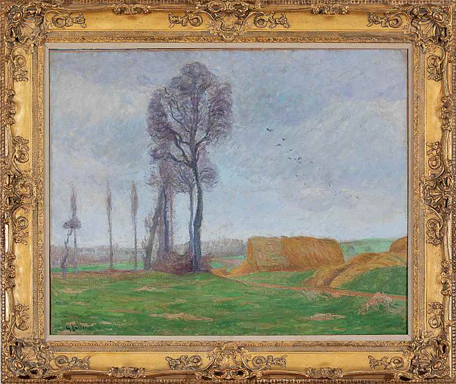 Paysage d'Automne à Nesle la Vallée - Gustave Loiseau (1865 - 1935)